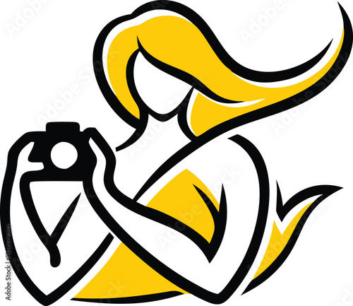 photographer in action
