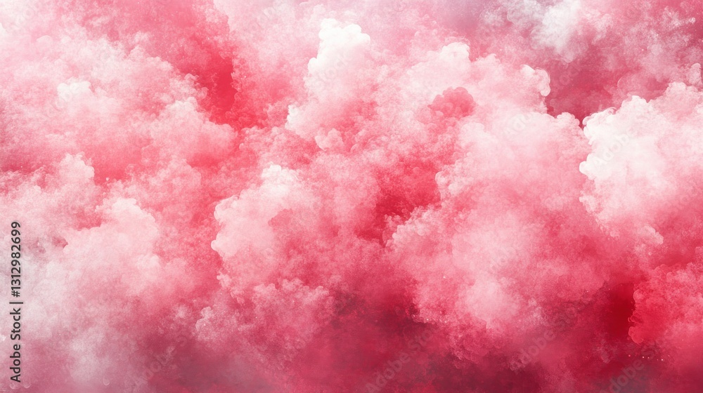Pink and Red Cloudy Sky Pink and Red Cloudy Sky