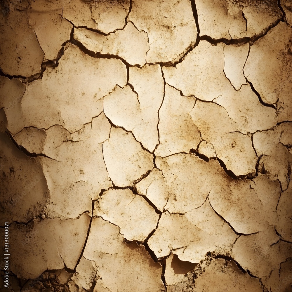 Dry Cracked Earth Texture Background Parched Soil Drought Dry Cracked Earth Texture Background Parched Soil Drought