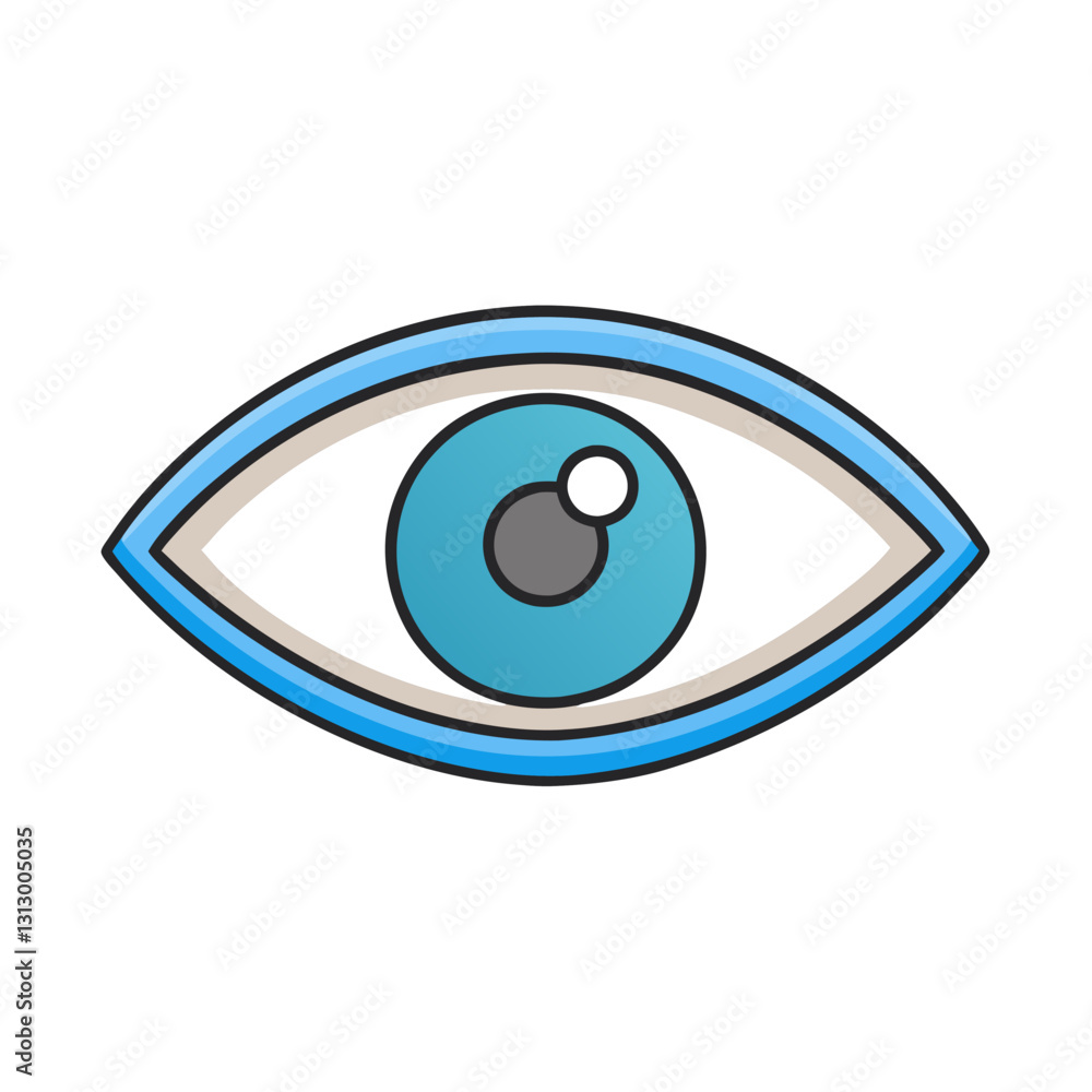 Simple Eye Icon Vector – Flat Eyesight Pictogram, Clipart, Line Art Illustration, Simple eye icon vector in flat style, perfect for clipart, line art, and digital design projects. Simple Eye Icon Vector – Flat Eyesight Pictogram, Clipart, Line Art Illustration, Simple eye icon vector in flat style, perfect for clipart, line art, and digital design projects.