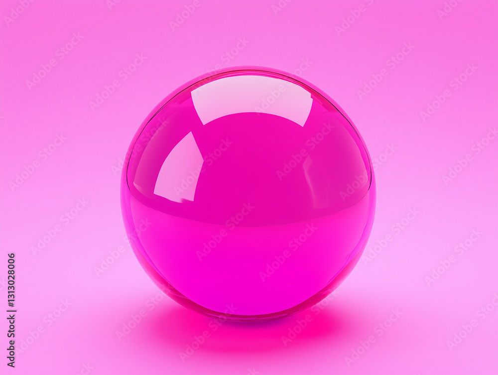 3D sentient AI orb isolated on a solid color background 3D sentient AI orb isolated on a solid color background