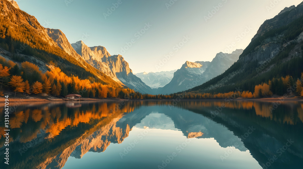 Naklejka premium Lakes & Reflections