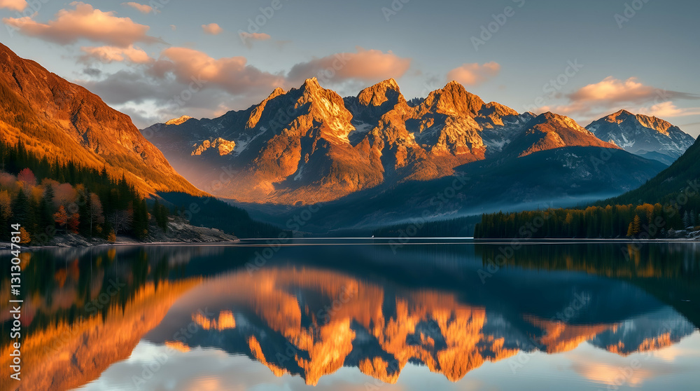Obraz premium Lakes & Reflections