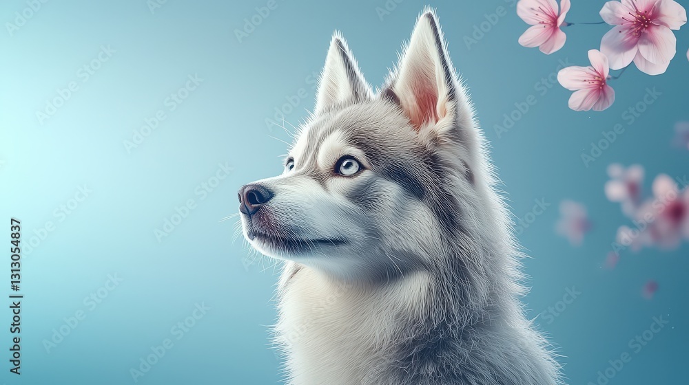 A powerful 3D-rendered side profile of a dog, featuring smooth fur textures, sharp facial contours, and soft lighting for an elegant, lifelike effect. A powerful 3D-rendered side profile of a dog, featuring smooth fur textures, sharp facial contours, and soft lighting for an elegant, lifelike effect.