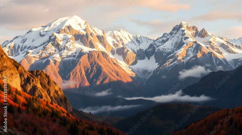 Fototapeta premium Mountains & Peaks