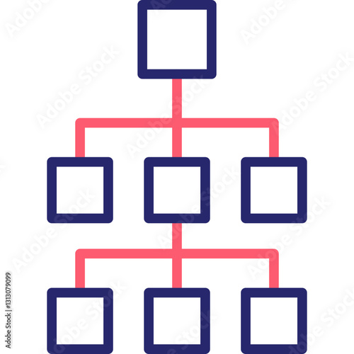 Hierarchical Structure Icon