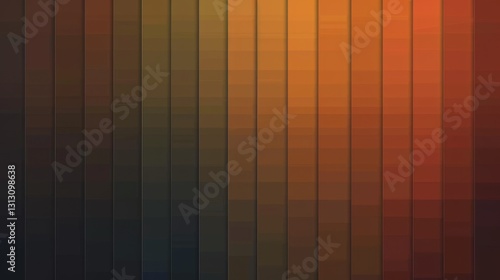 Obraz na płótnie Abstract gradient background showcasing a smooth transition from dark to vibrant warm tones, ideal for design projects w salonie