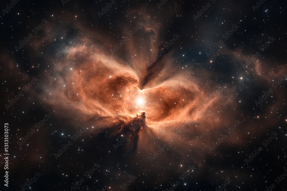Nebula in deep outer space Nebula in deep outer space