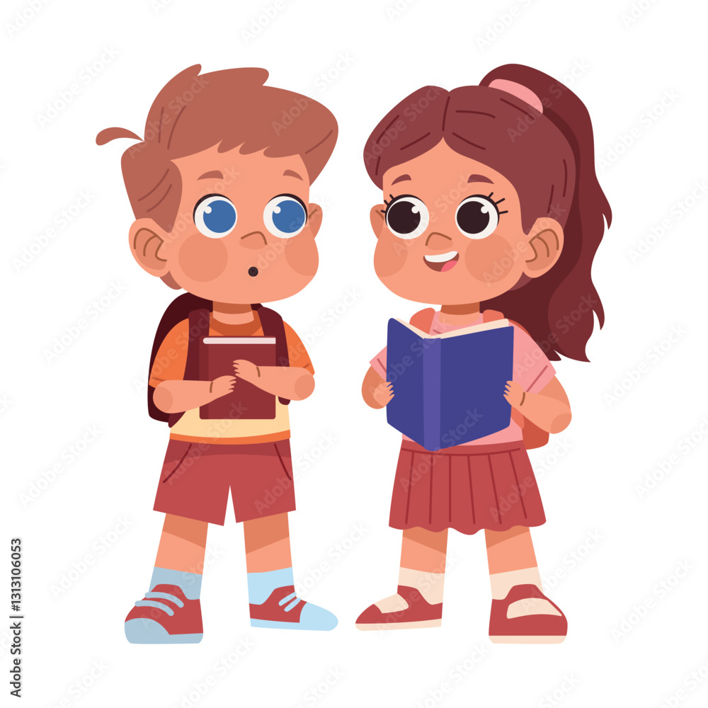 Students Talking Before Class Students Talking Before Class