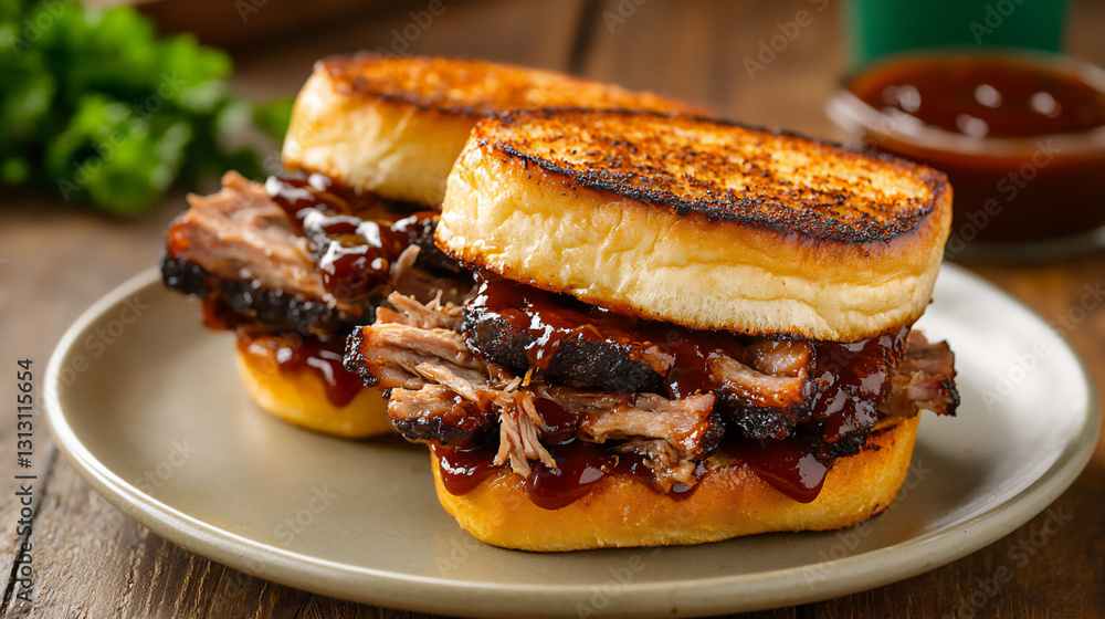 pulled pork sandwich pulled pork sandwich