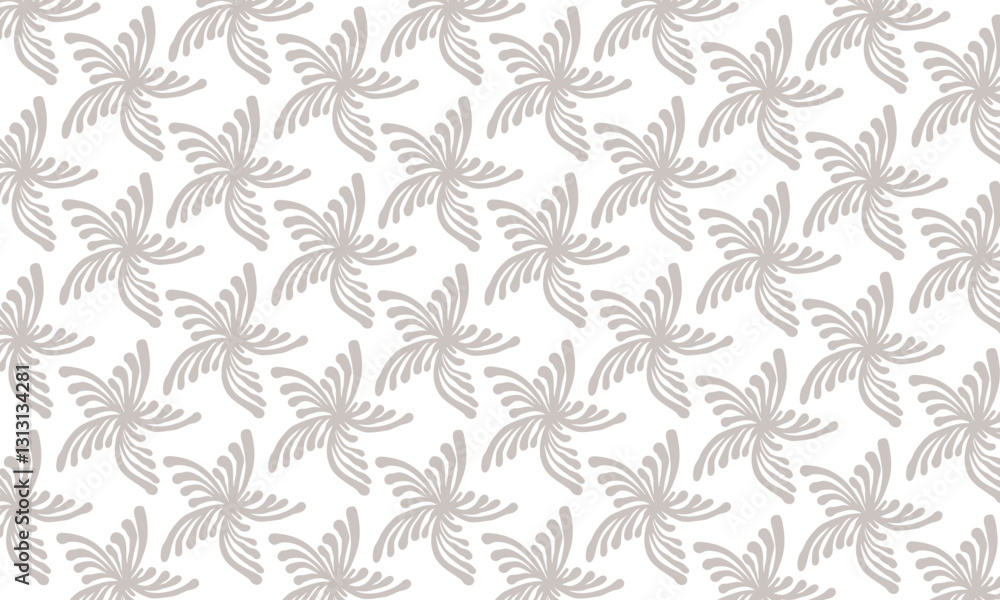 Fototapeta premium simple star flower pattern graphic background