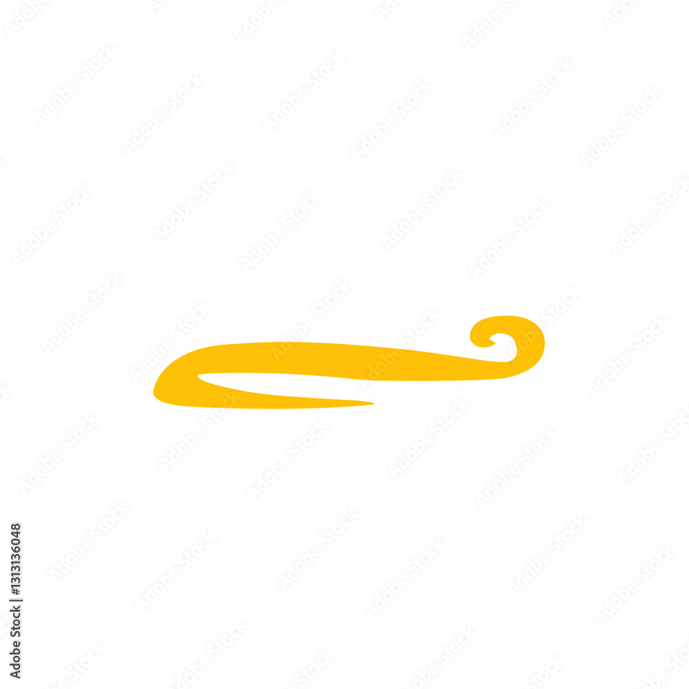 gold tail text typography