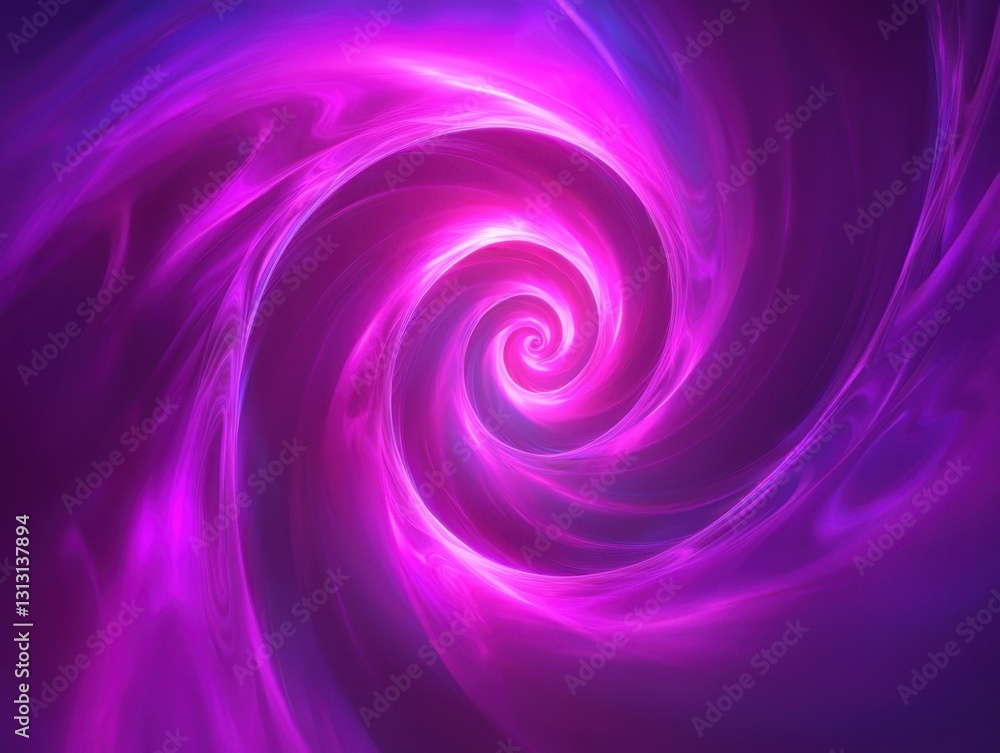 An abstract representation of energy in motion, featuring a vibrant pink and purple spiral pattern that draws the eye to its center. An abstract representation of energy in motion, featuring a vibrant pink and purple spiral pattern that draws the eye to its center.