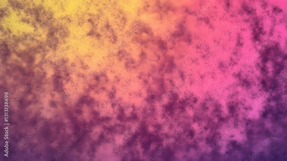 Fototapeta premium Abstract Pink Yellow Purple Grunge Texture Background