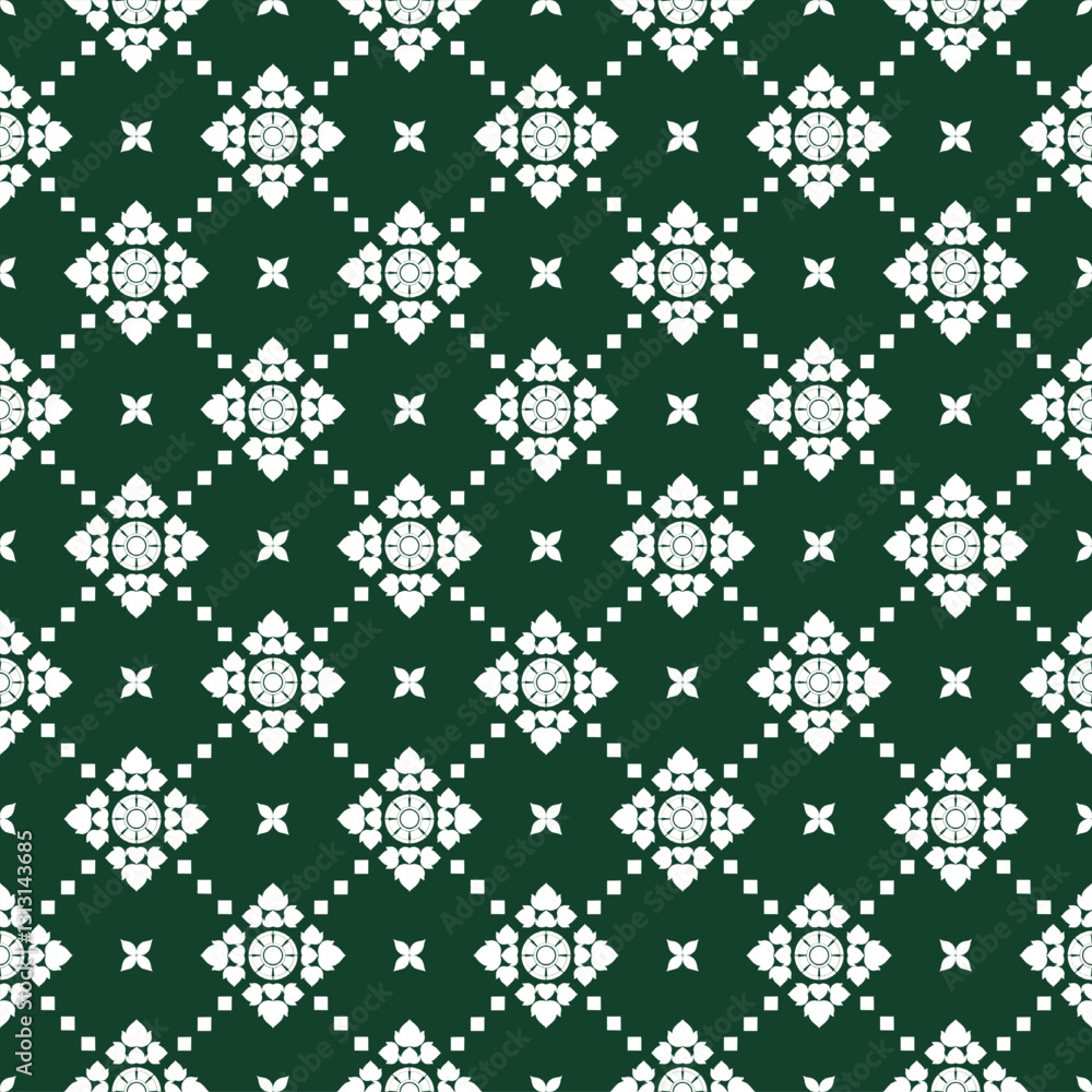Seamless Pattern of Traditional Songket Fabric. Cultural Textile Illustration Seamless Pattern of Traditional Songket Fabric. Cultural Textile Illustration