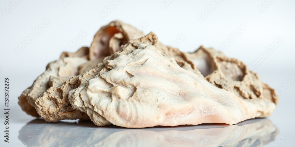 Rocky Outcrop Form, Seashell Surface, Mocha & Dusty Pink, Glass Effect Rocky Outcrop Form, Seashell Surface, Mocha & Dusty Pink, Glass Effect