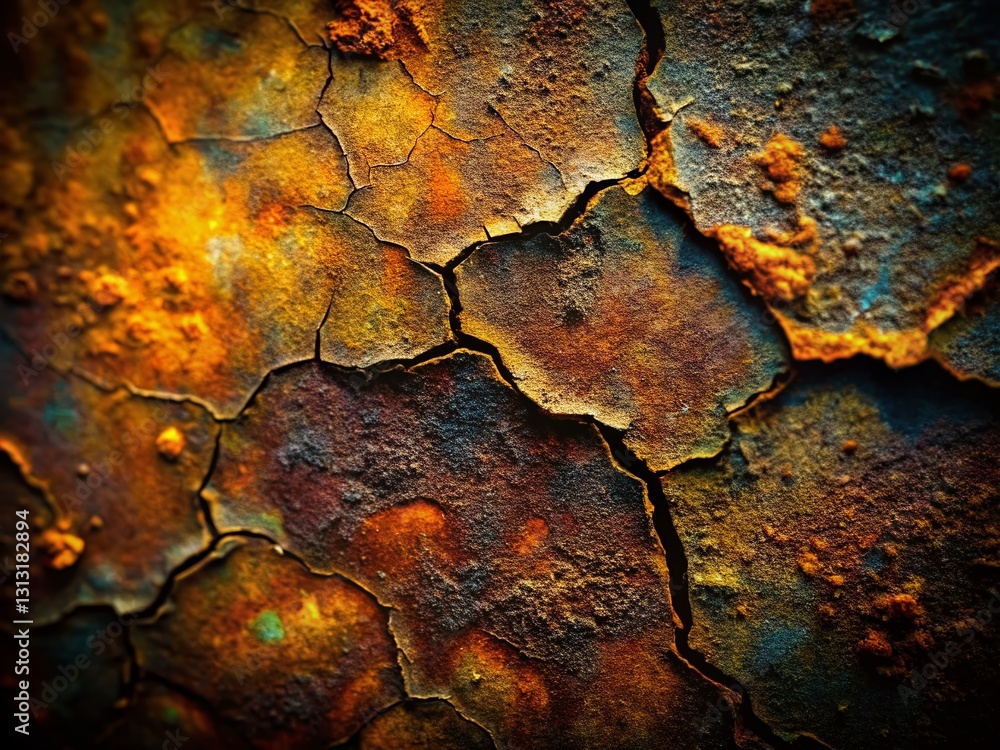 Aged Cracked Metal Surface: Dark Metallic Background Texture Stock Photo Aged Cracked Metal Surface: Dark Metallic Background Texture Stock Photo