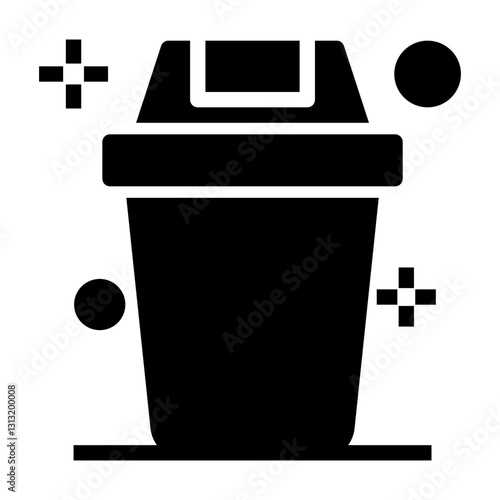 dustbin Solid icon