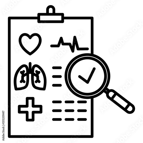 Disease Monitoring Icon