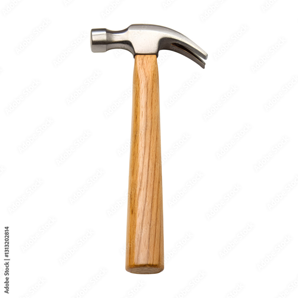 hammer with wooden handle and metal head, ideal for construction tasks hammer with wooden handle and metal head, ideal for construction tasks