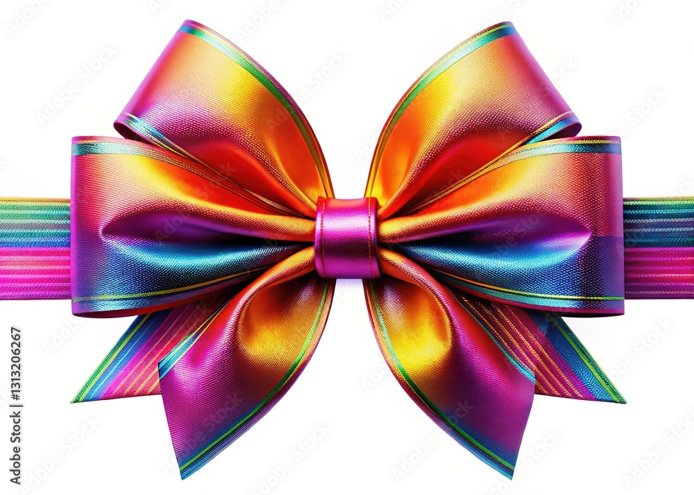 Sophisticated ribbon bow, digitally crafted. Sophisticated ribbon bow, digitally crafted.