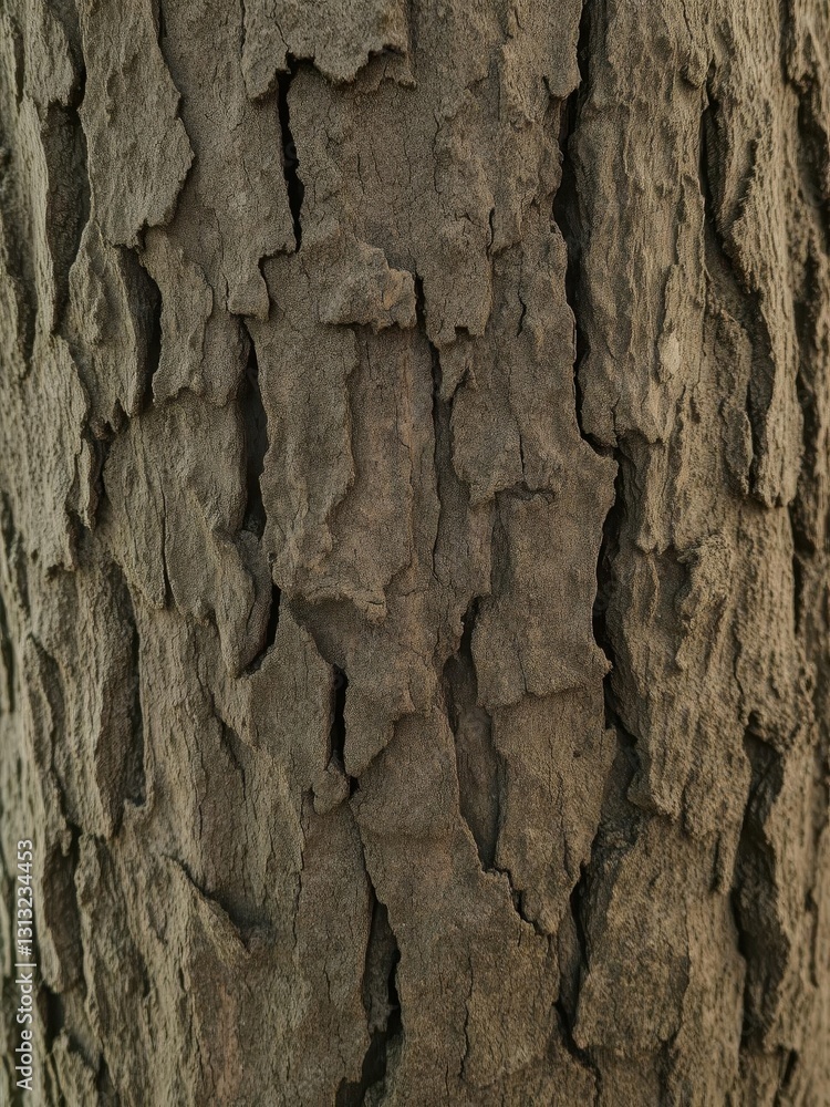 Rough, textured bark on ancient tree trunk, showing wood grain, weathered,wood texture Rough, textured bark on ancient tree trunk, showing wood grain, weathered,wood texture