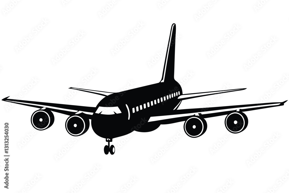 airplane flat icon. Vector illustration airplane flat icon. Vector illustration