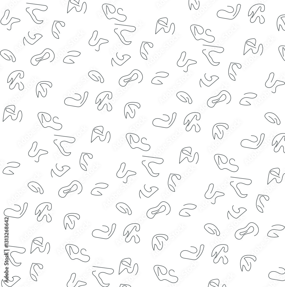 The texture consists of different curved or deformed wire pieces. The texture consists of different curved or deformed wire pieces.