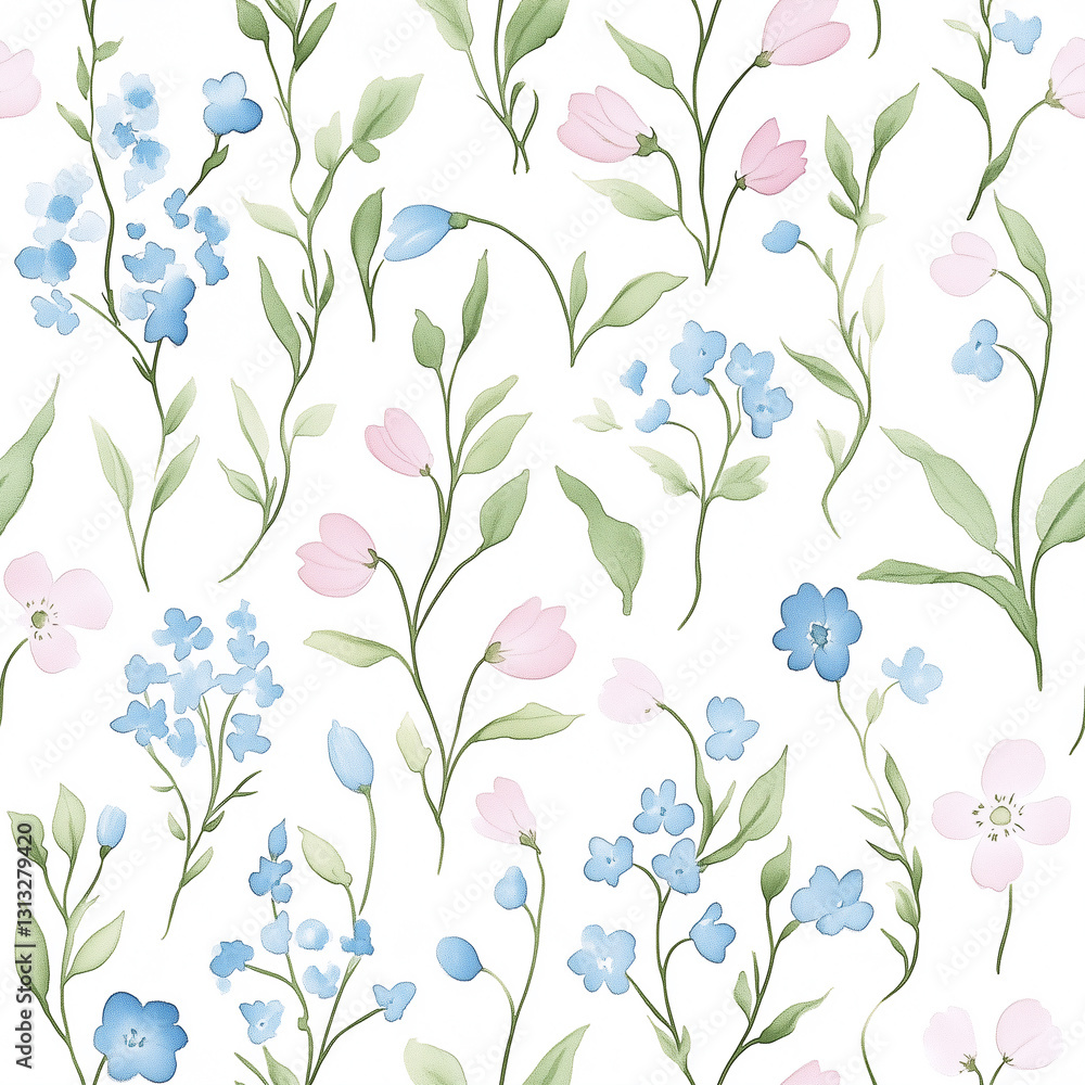 seamless background with flowers seamless background with flowers