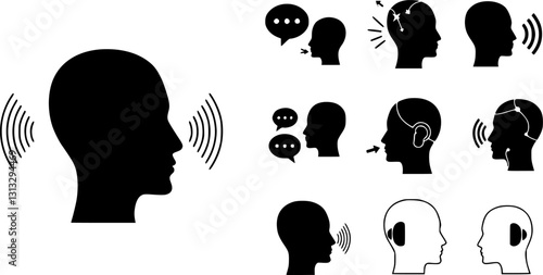 People talk: speak and listen, communicate
