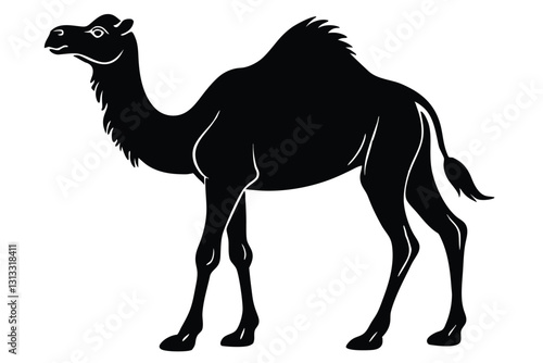 Nomadic Camel Silhouette