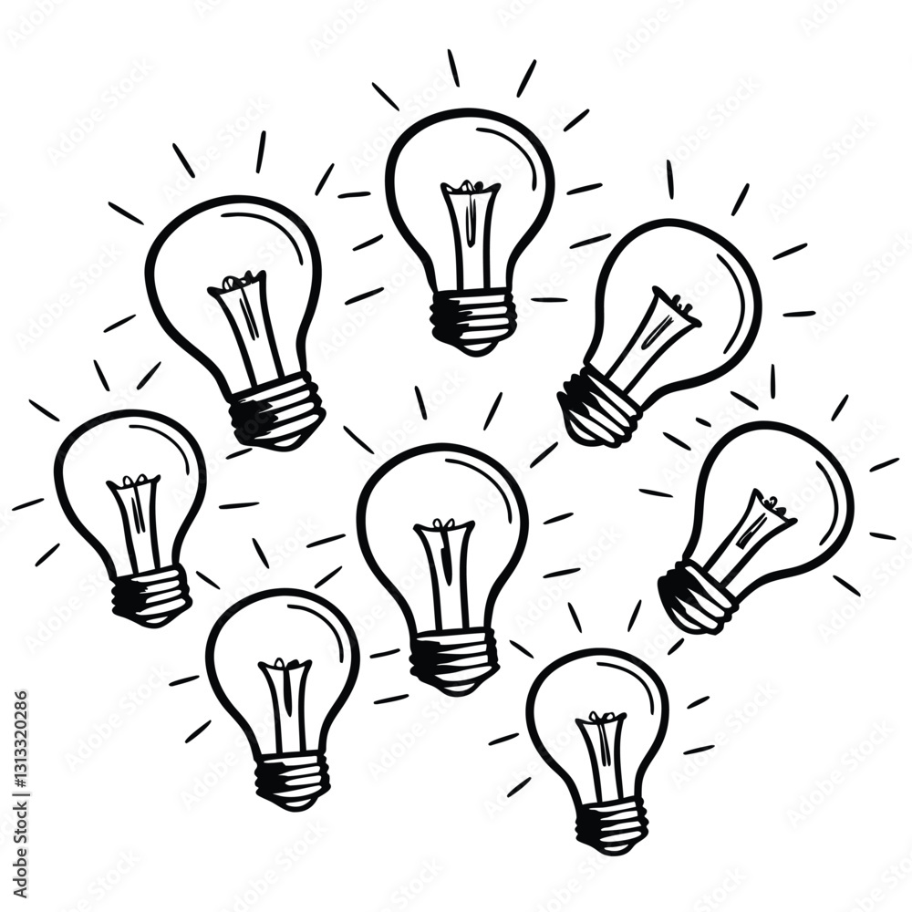 light bulb vector illustration light bulb vector illustration