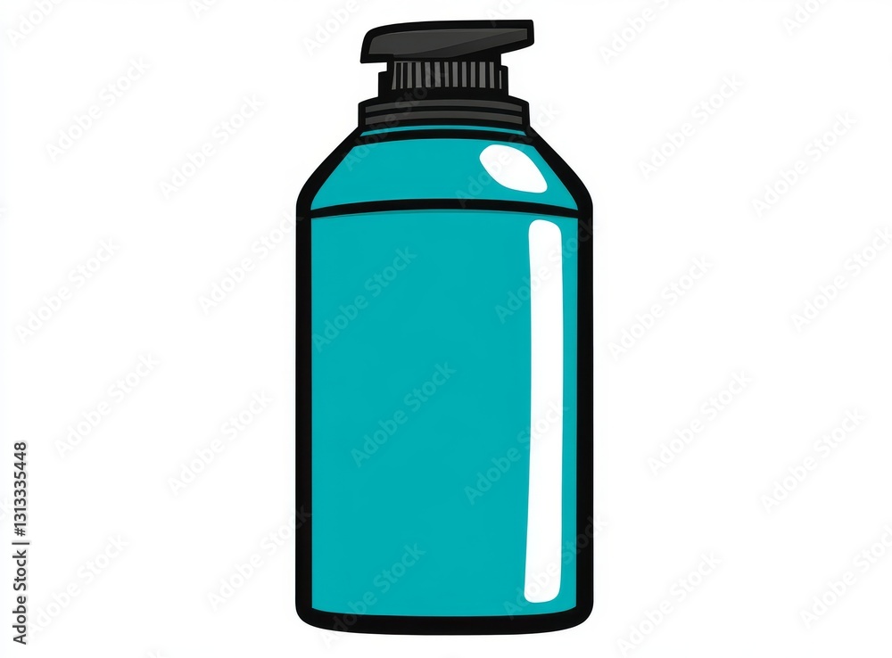 Modern spray icons depicted in both silhouette and flat styles Modern spray icons depicted in both silhouette and flat styles