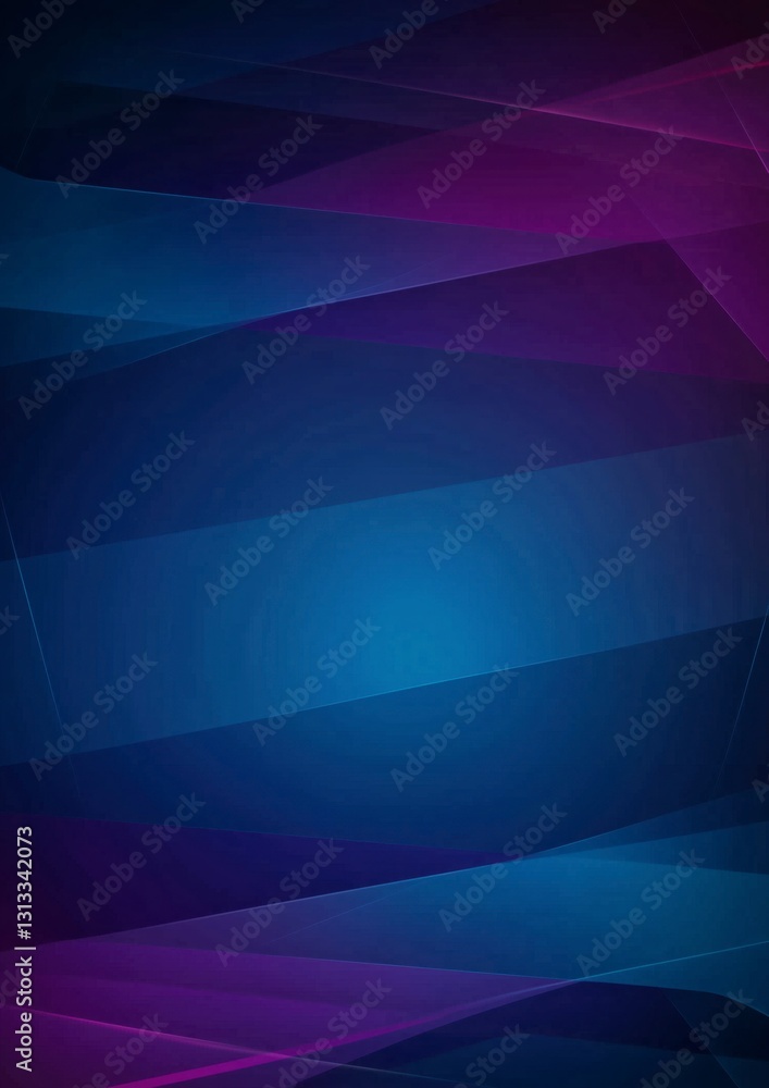 Obraz premium Dark Blue Purple Abstract Gradient Background