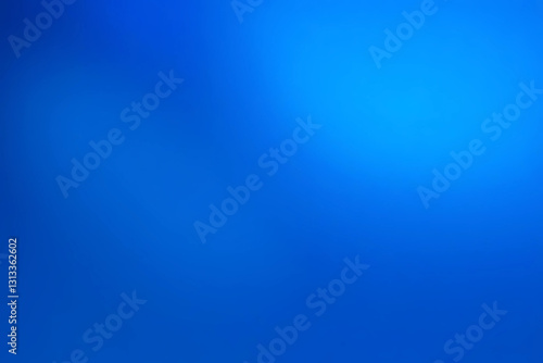 Gradient blue abstract background with a soft curve and smooth lighting.
