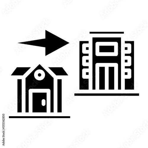 Urbanization Icon