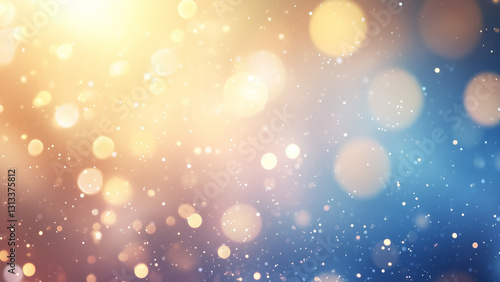 a gleaming pastel-toned background