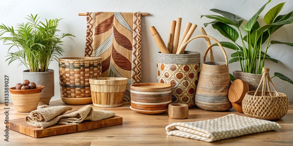 Sustainable Home Decor Doodle Pattern: Eco-Friendly Interior Design Elements Sustainable Home Decor Doodle Pattern: Eco-Friendly Interior Design Elements