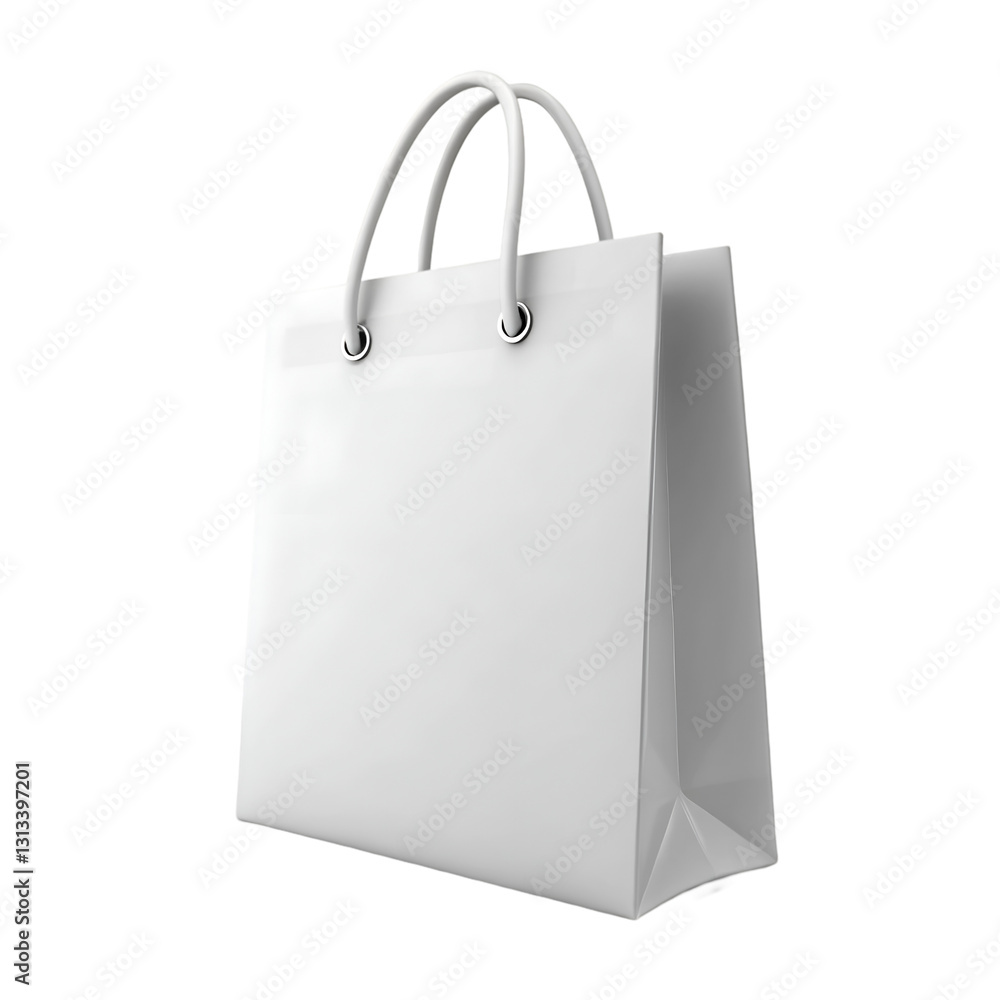 paper bag isolated on white paper bag isolated on white