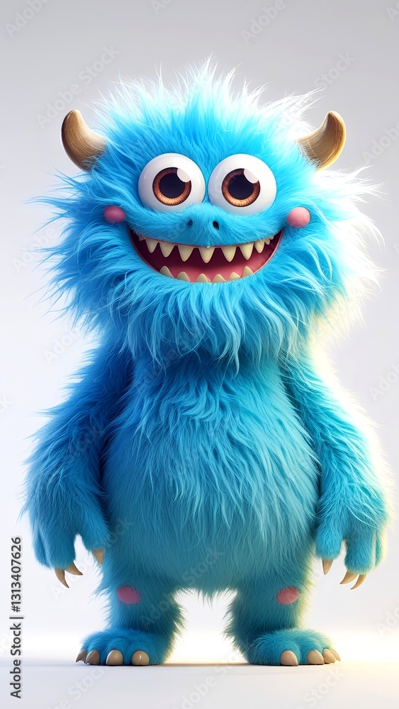 Huggable Blue Monster Huggable Blue Monster