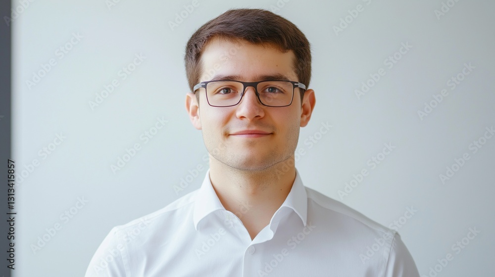 portrait of a handsome young man portrait of a handsome young man