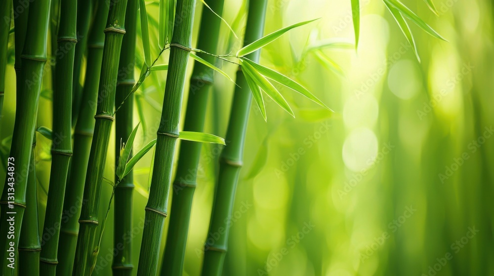 Obraz premium bamboo forest background