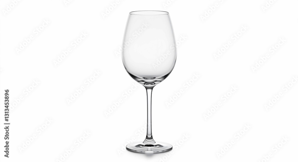 A light background with studio lighting highlights the classic shape of a clear, empty champagne flute with a tall, slender stem A light background with studio lighting highlights the classic shape of a clear, empty champagne flute with a tall, slender stem