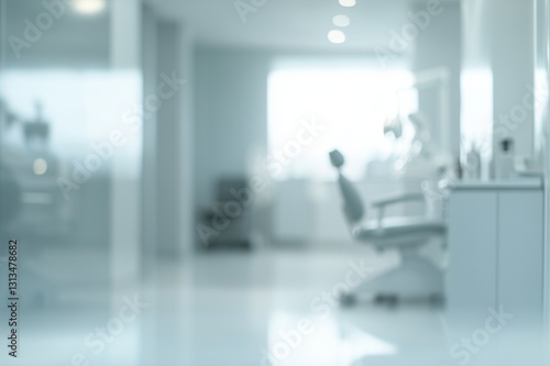 Modern Dental Clinic Clean and Professional Dentist Office Interior.