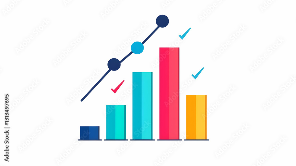 Colorful Graph Representation of Growth and Success Metrics Colorful Graph Representation of Growth and Success Metrics