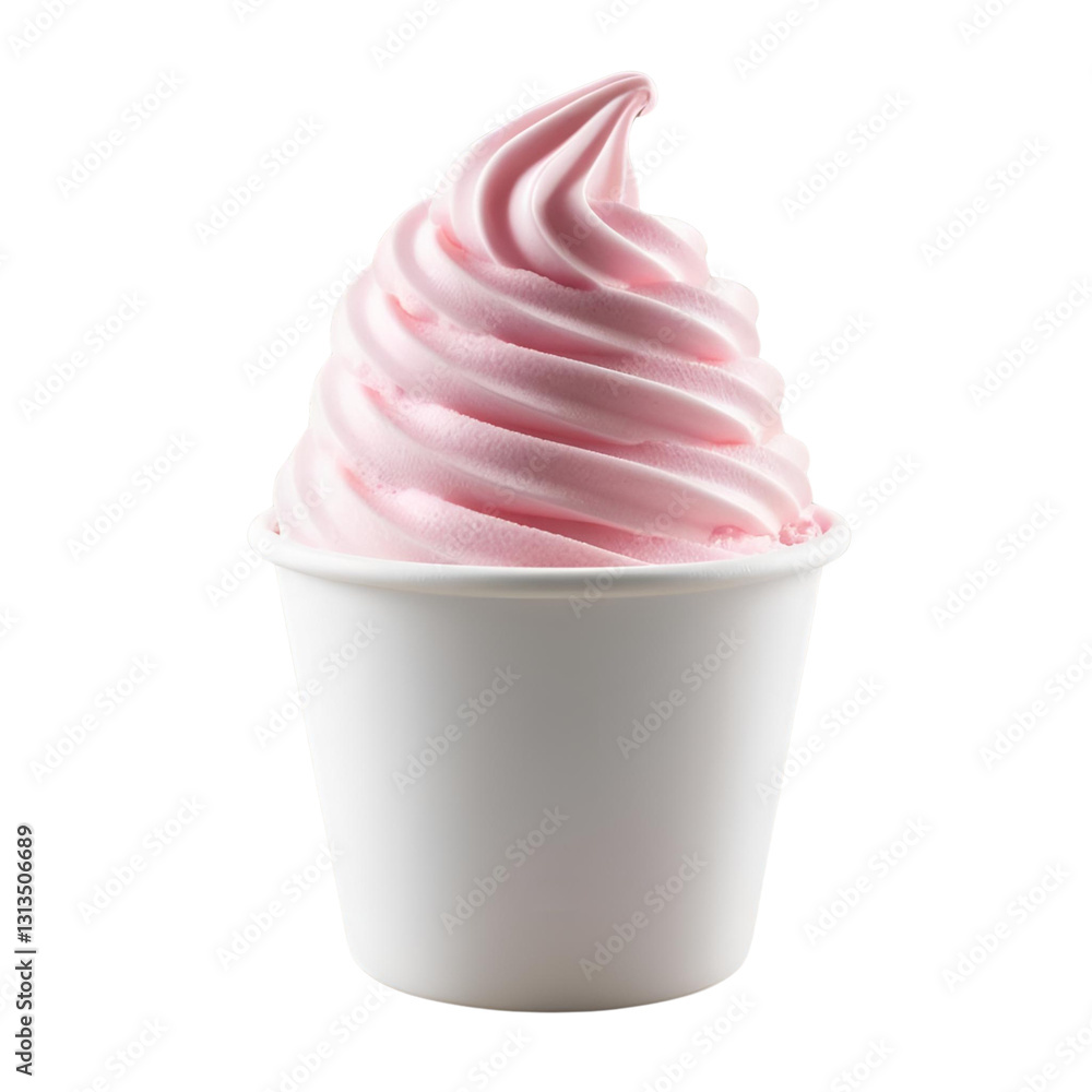 vanilla ice cream with strawberry vanilla ice cream with strawberry