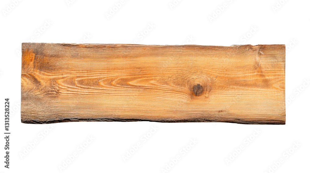 Rectangular piece of light brown wood with transparent background Rectangular piece of light brown wood with transparent background