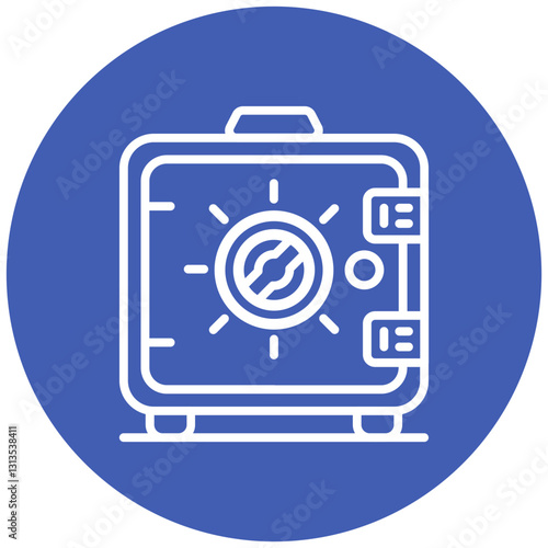 In Room Safe Vector Icon