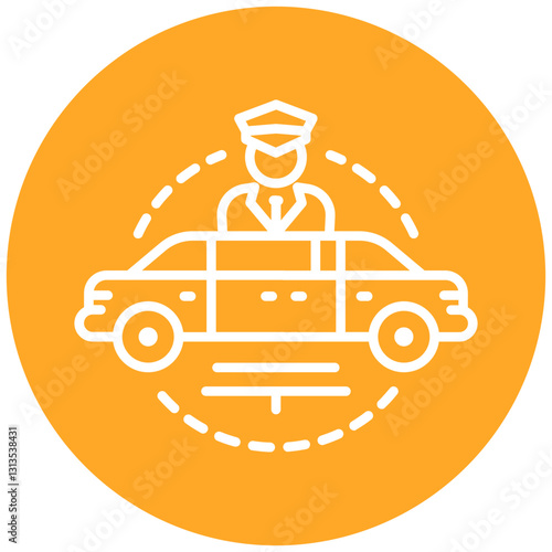 Limo Service Vector Icon