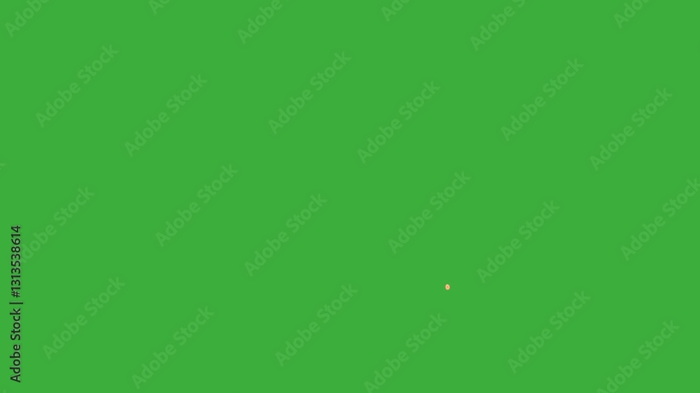 Looping video animation cartoon liquid element effect moving on green screen background Looping video animation cartoon liquid element effect moving on green screen background
